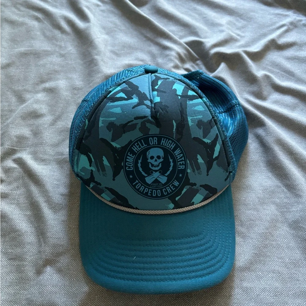 Patagonia “Come Hell or High Water” Trucker Hat - Picture 1 of 2